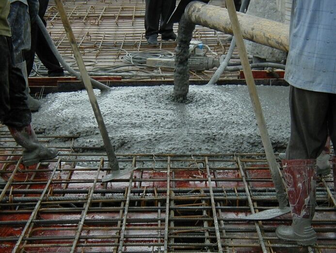 混凝土、混凝土澆筑