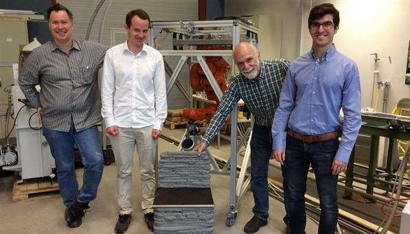 混凝土、混凝土3D打印機 、可移動混凝土3D打印機 