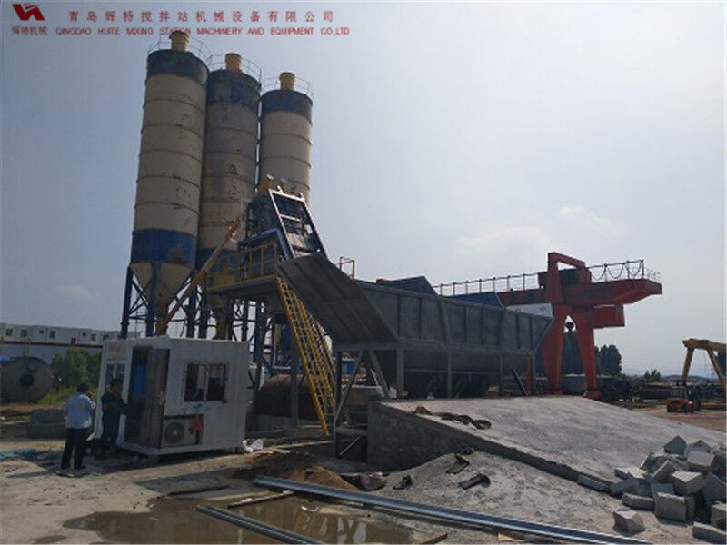 混凝土攪拌站HZS75計算速度快、響應時間短-輝特攪拌站 混凝土攪拌站HZS75計算速度快、響應時間短-輝特攪拌站