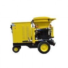  PZ-7噴漿機是在PZ-5型混凝土噴漿機的基礎上性能更穩定操作方便