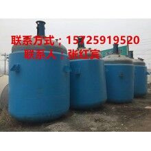 二手5噸不銹鋼反應釜供應